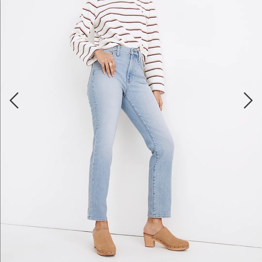 Madewell The Tall Perfect Vintage Jean in Fiore Wash (light wash)